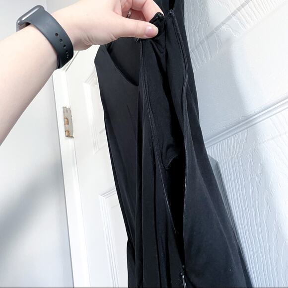 Barney’s New York Co-Op Drape Front Silk Dress - Picture 4 of 8